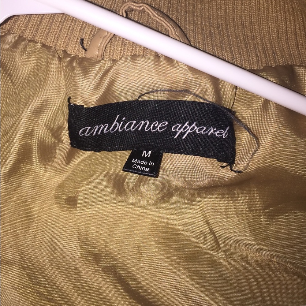 Ambiance Apparel leather coat