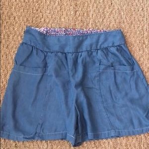 Matilda Jane Chambray Cuties Shorts (Ladies)