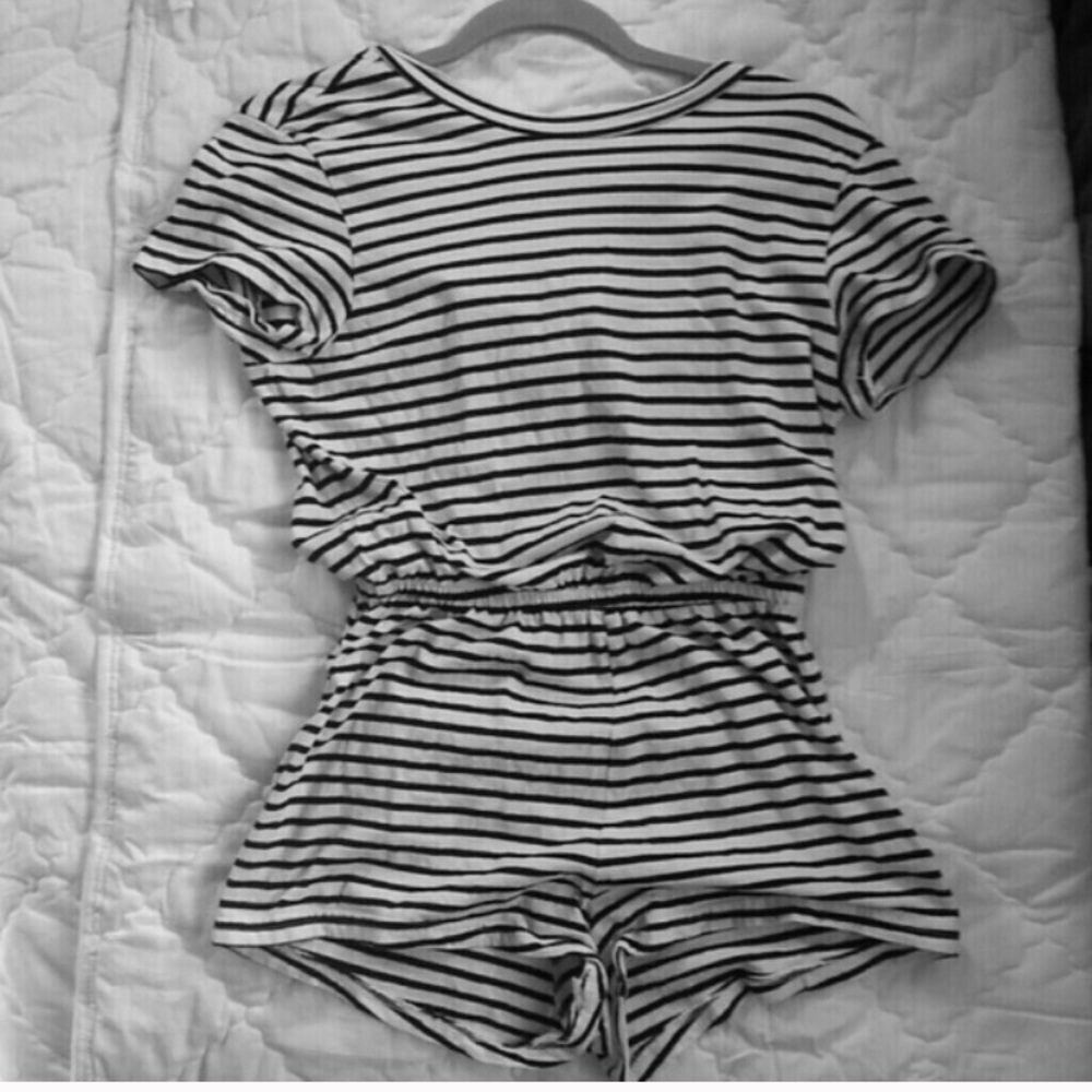 American apparel t shirt romper