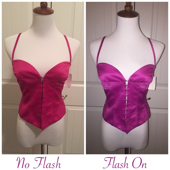 Dani Max Petite Tops - 🆕NWT Dani Max Fuchsia Corset Top