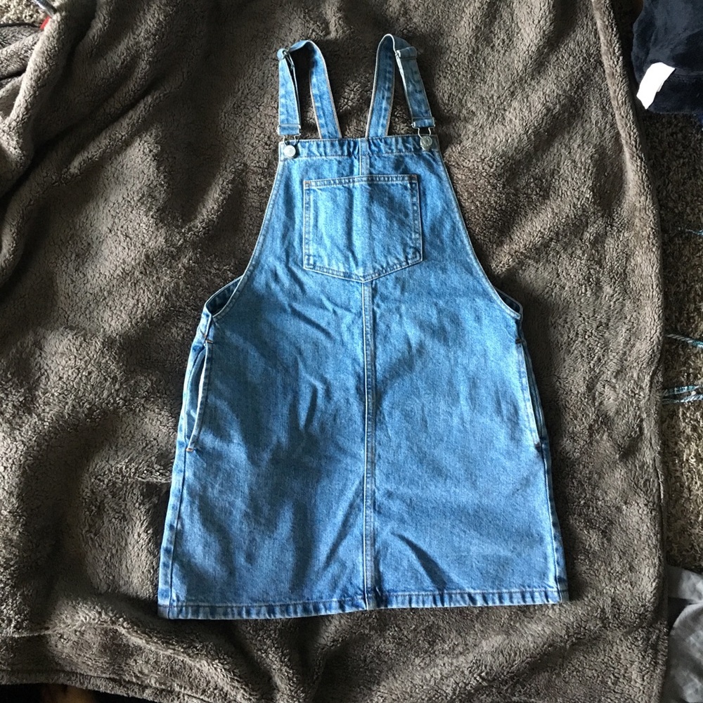 Topshop pinafore dress