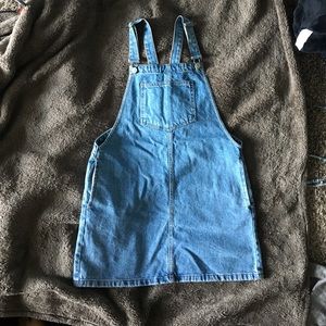 Topshop pinafore dress
