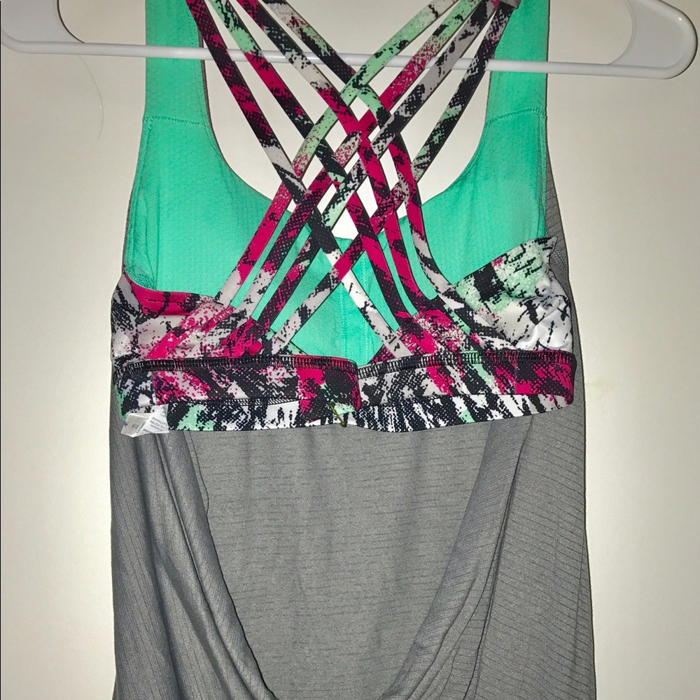 Lululemon Built in Sports Bra Tank Top