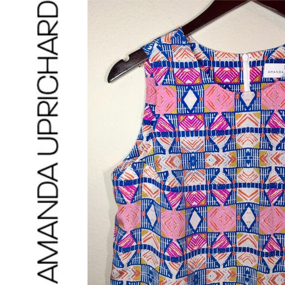 Amanda Uprichard Tops - Amanda Uprichard Nordstrom Print Silk Tank