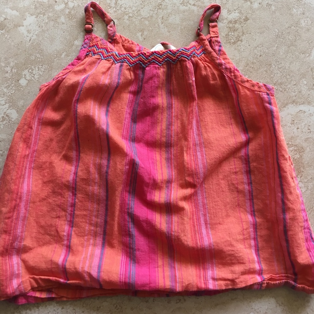 Peek sleeveless top