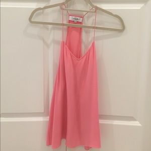 Tibi Signature Silk Cami
