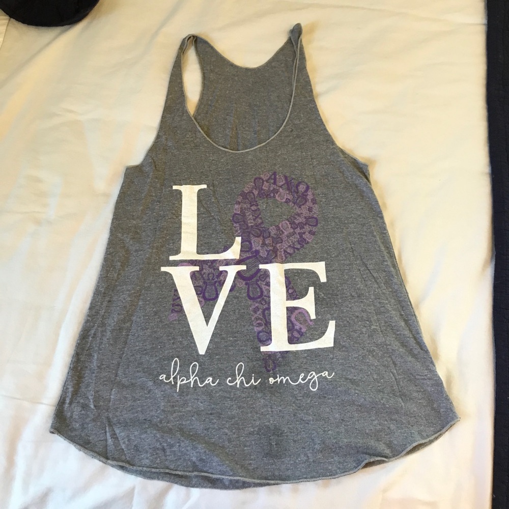 Alpha Chi Omega LOVE Tank