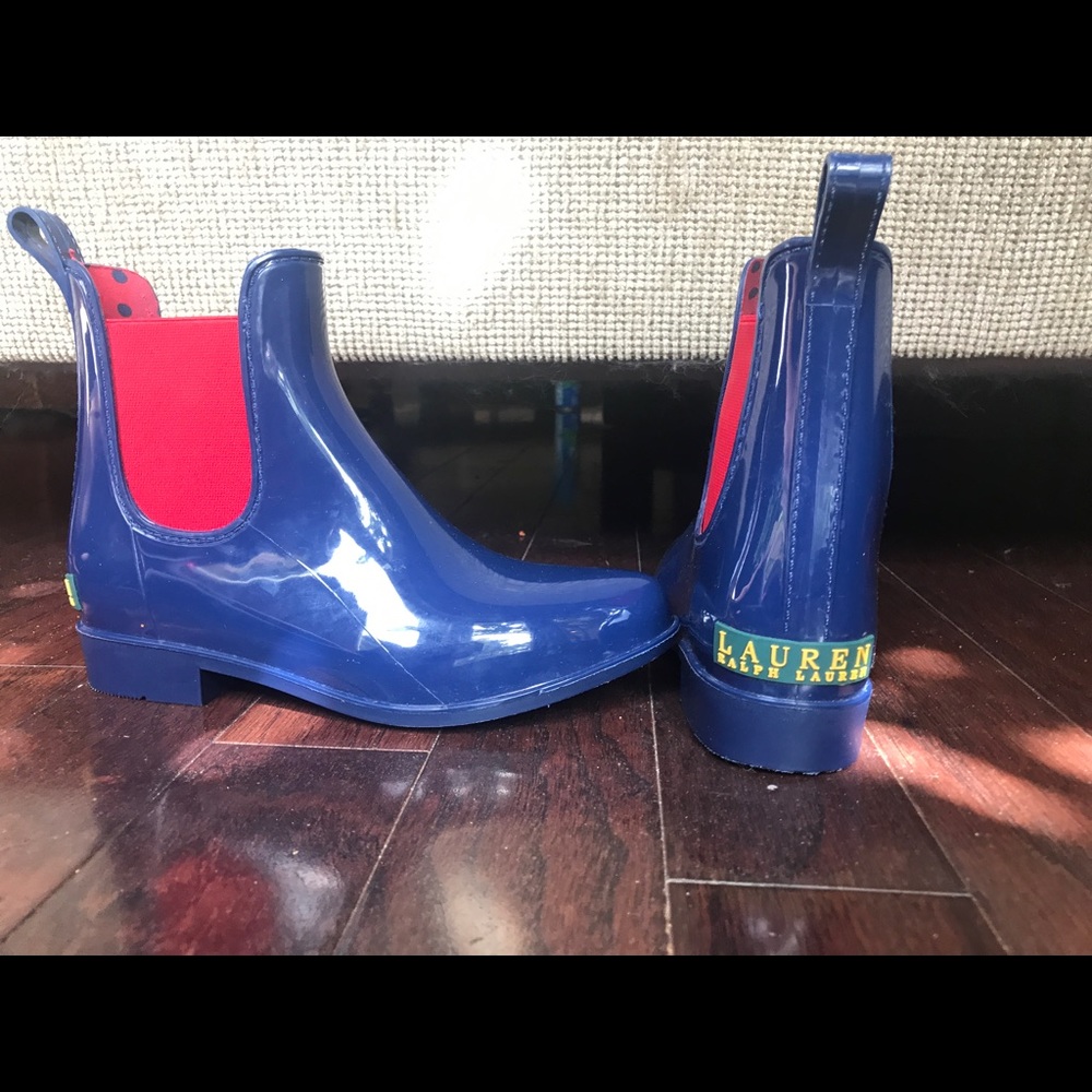 Ralph Lauren ankle rain boots