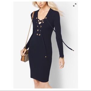 Michael kors ribbed dress