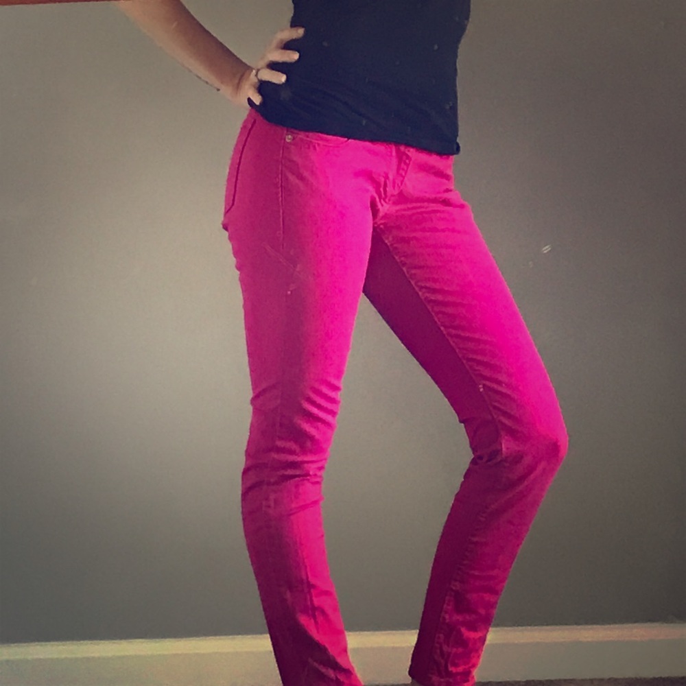 Pink Rockstar Jeans