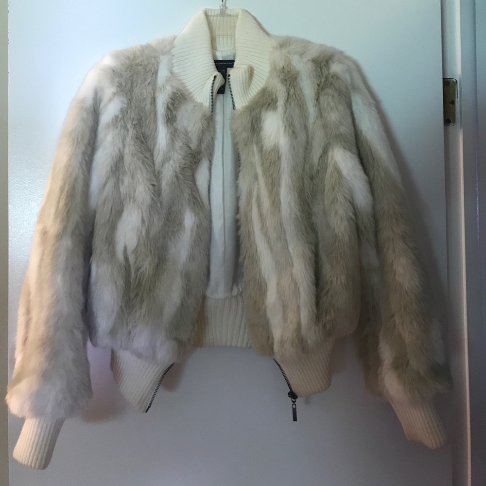 INC Faux Fur Coat