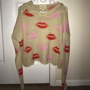 Wildfox crop sweater