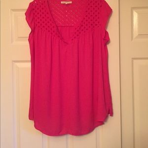 Beautiful bright berry pink top