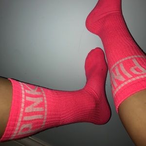PINK Socks