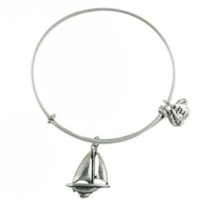 Alex and Ani Silver Sailboat Bracelet!
