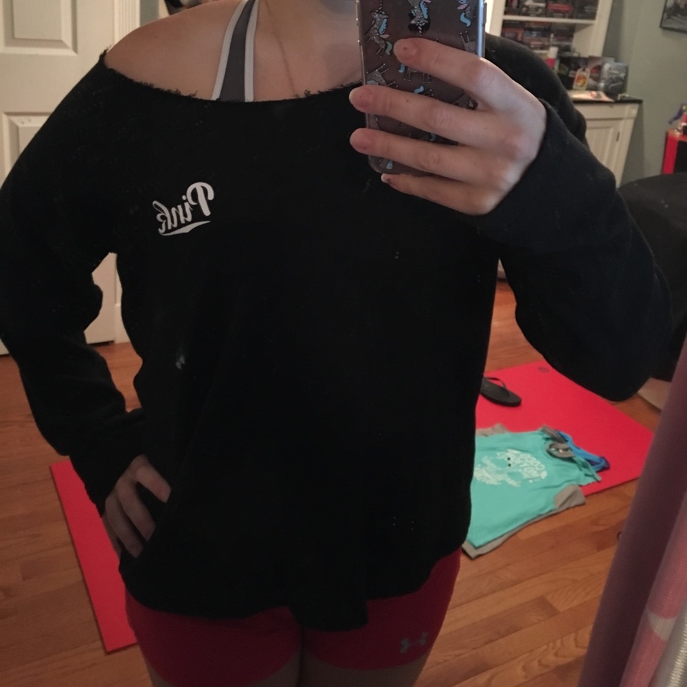 Pink sweater