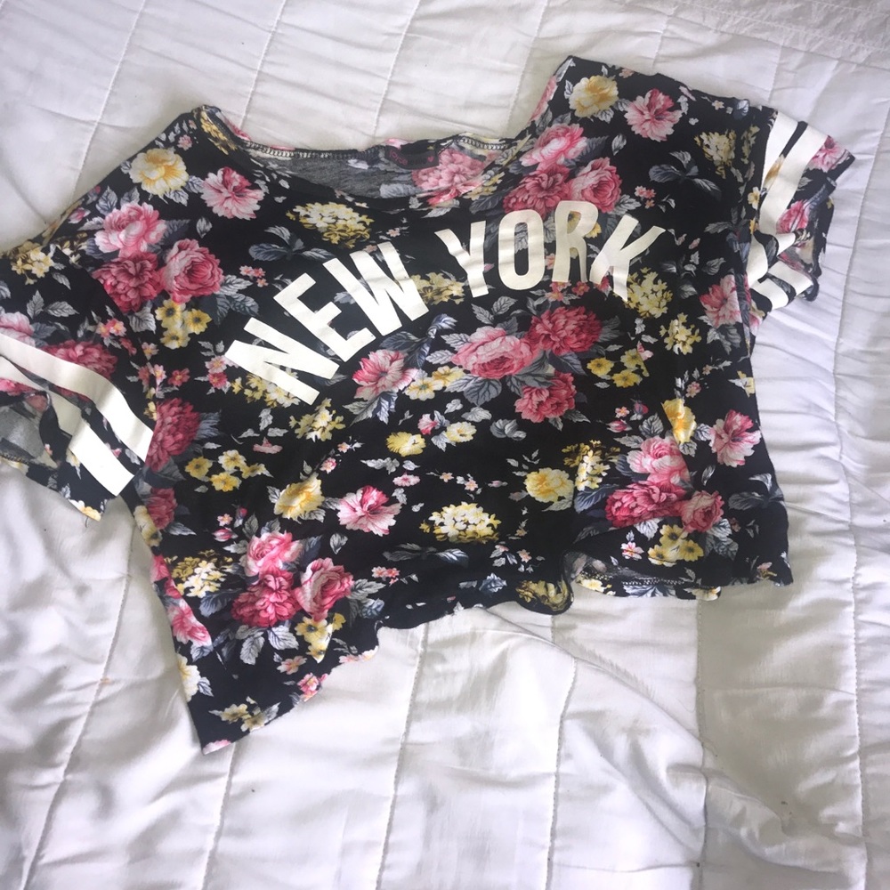 Floral Crop Top