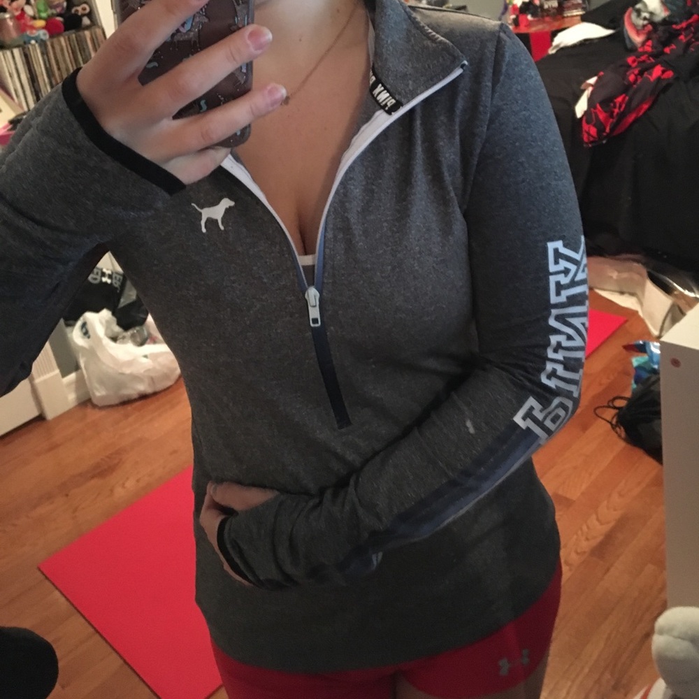 Pink pullover sweater