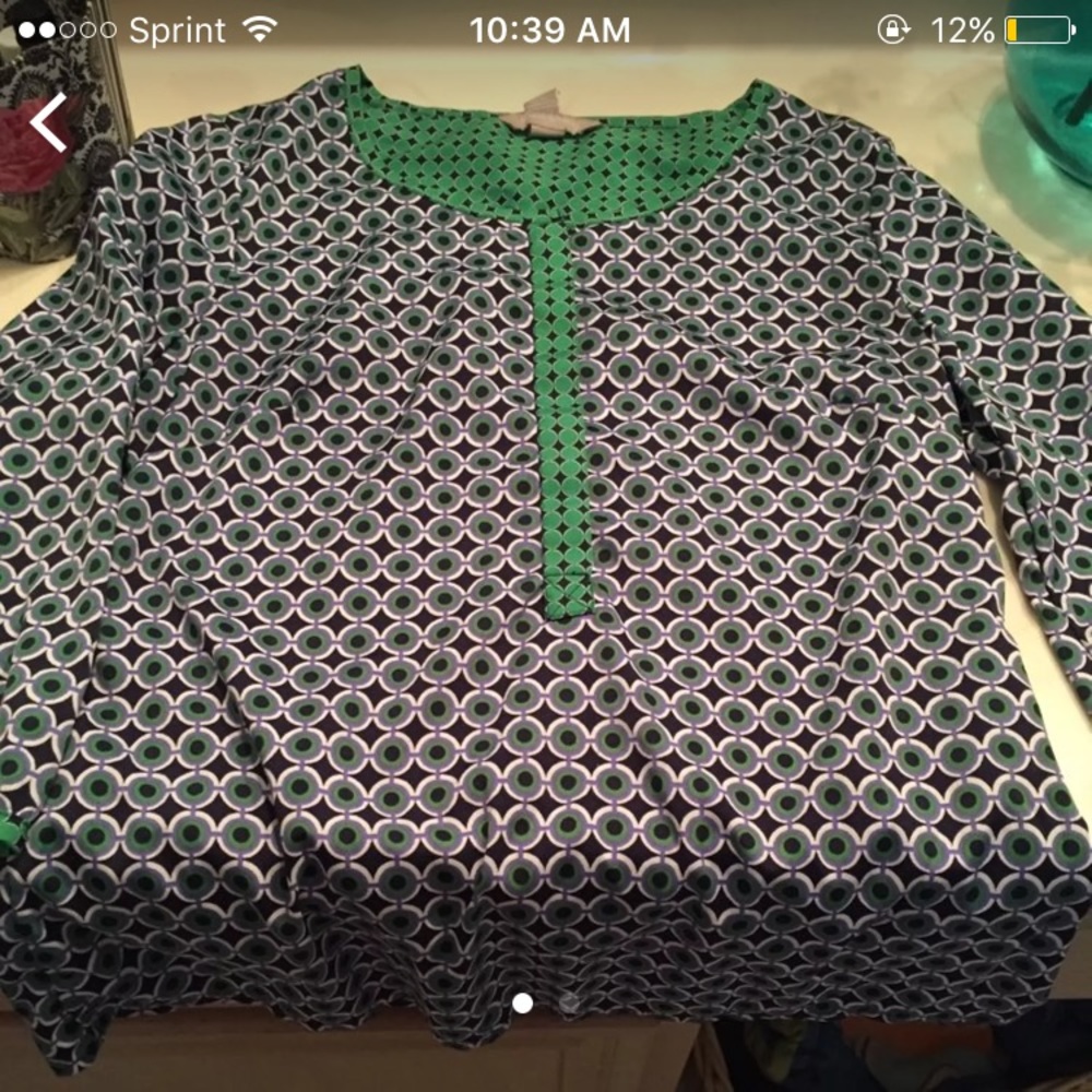 Banana republic blouse tunic