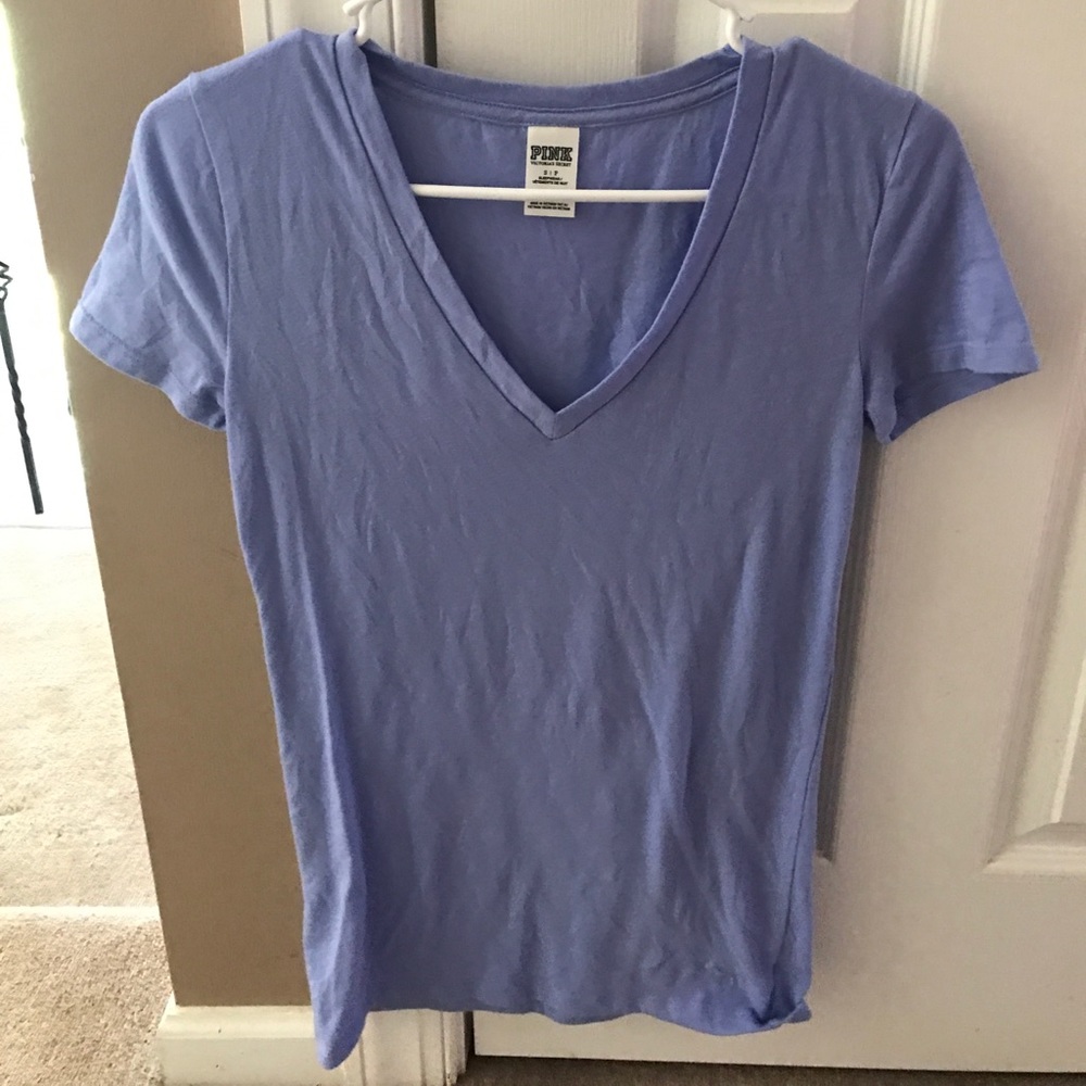 VS PINK lavender V-Neck