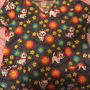 Disney Women Scrub Top