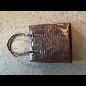 Black Leather Laptop Case