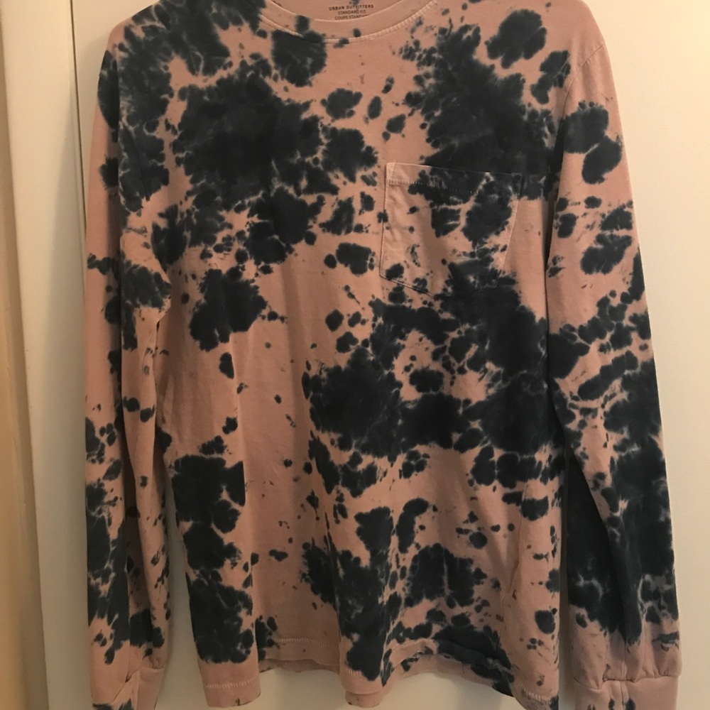 Tye dye urban outfitters men's t shirt