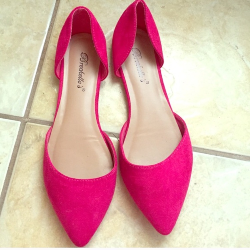 Fuschia flats