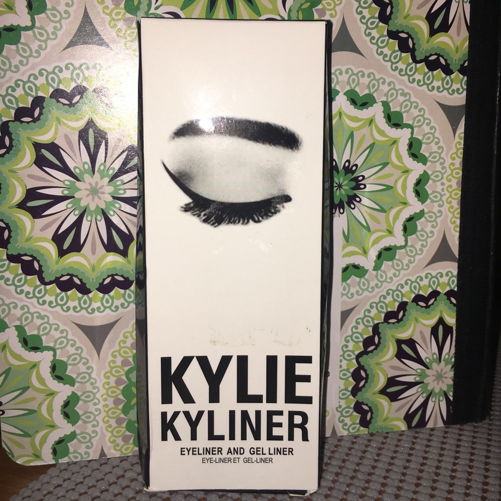 Kylie Kyliner eyeliner jell and pencil.