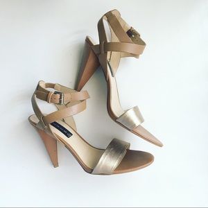 STEVE MADDEN / Nude & Gold