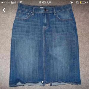 Old navy denim skirt
