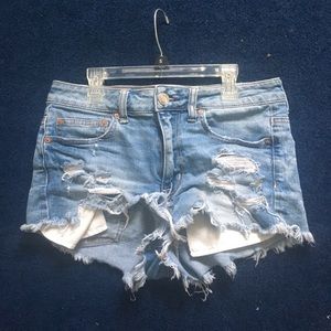 American eagle denim shorts