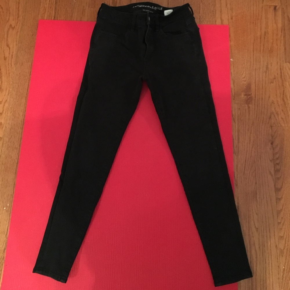 black skinny jeans