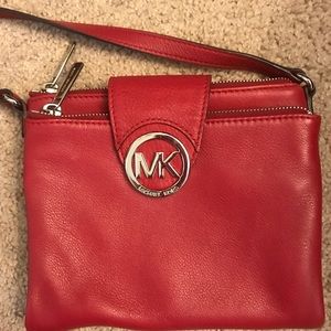 Michael Kors (leather) Crossbody