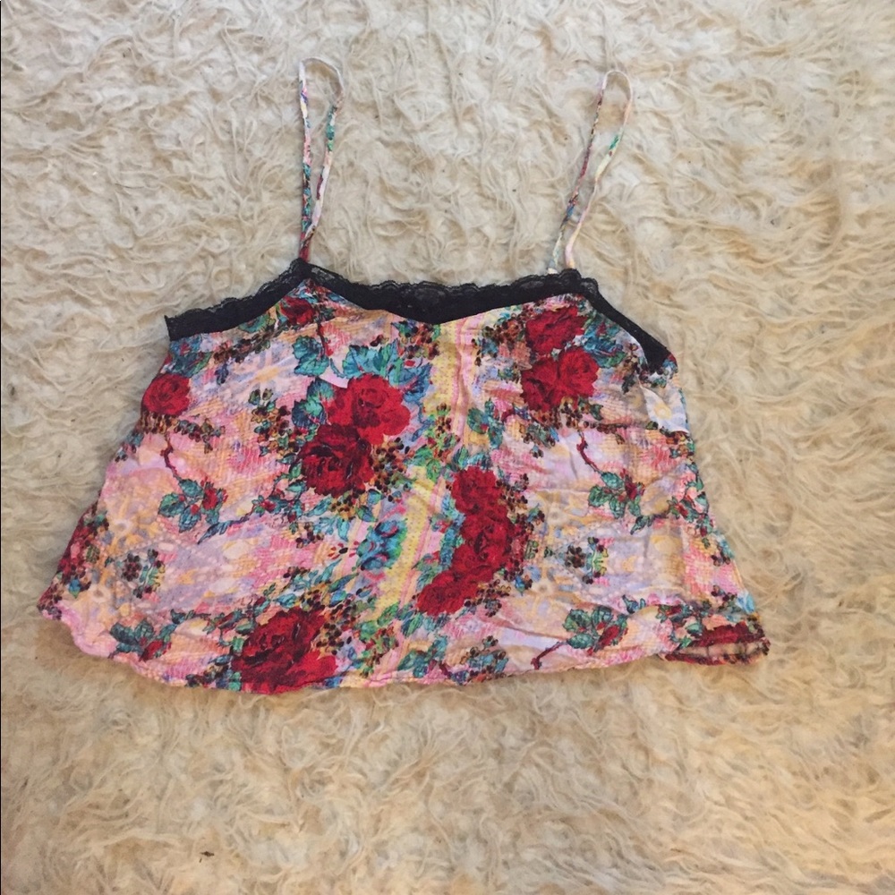 Urban Outfitters Minkpink floral top