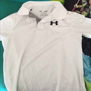 Boys' Under Armour breezy polo in S