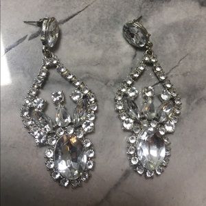 Jeweled Dangled Earrings