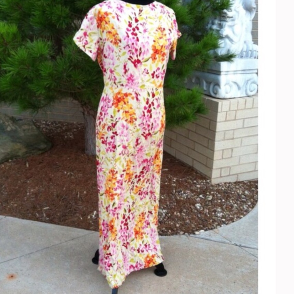 Vintage Liz Claiborne Floral Maxi