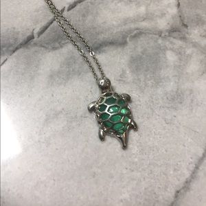 Green Turtle Necklace
