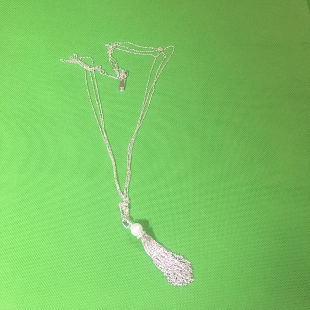 Necklace silver  26"