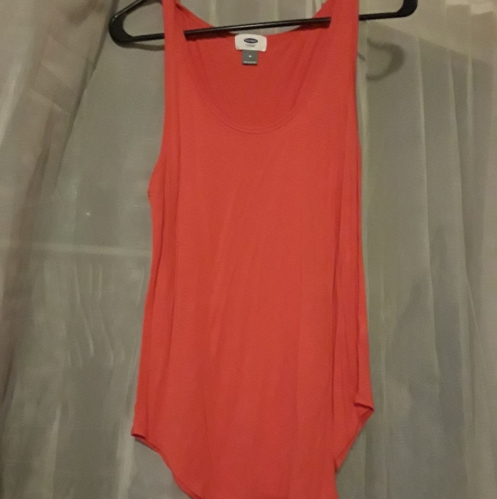 Orange tank top