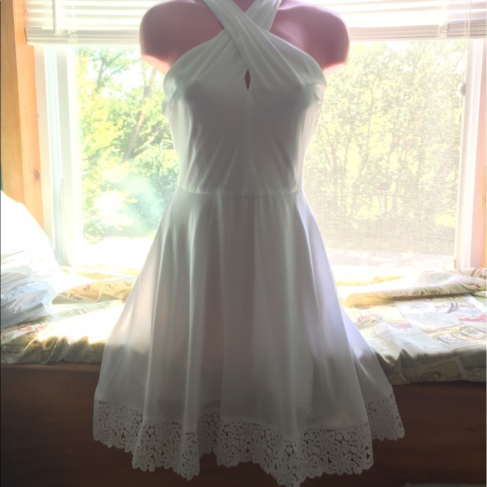White Express Dress