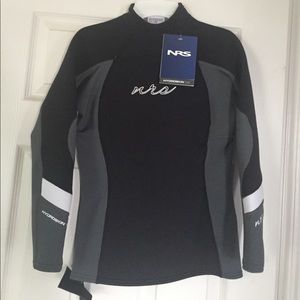 NWT NRS Hydroskin wetsuit top