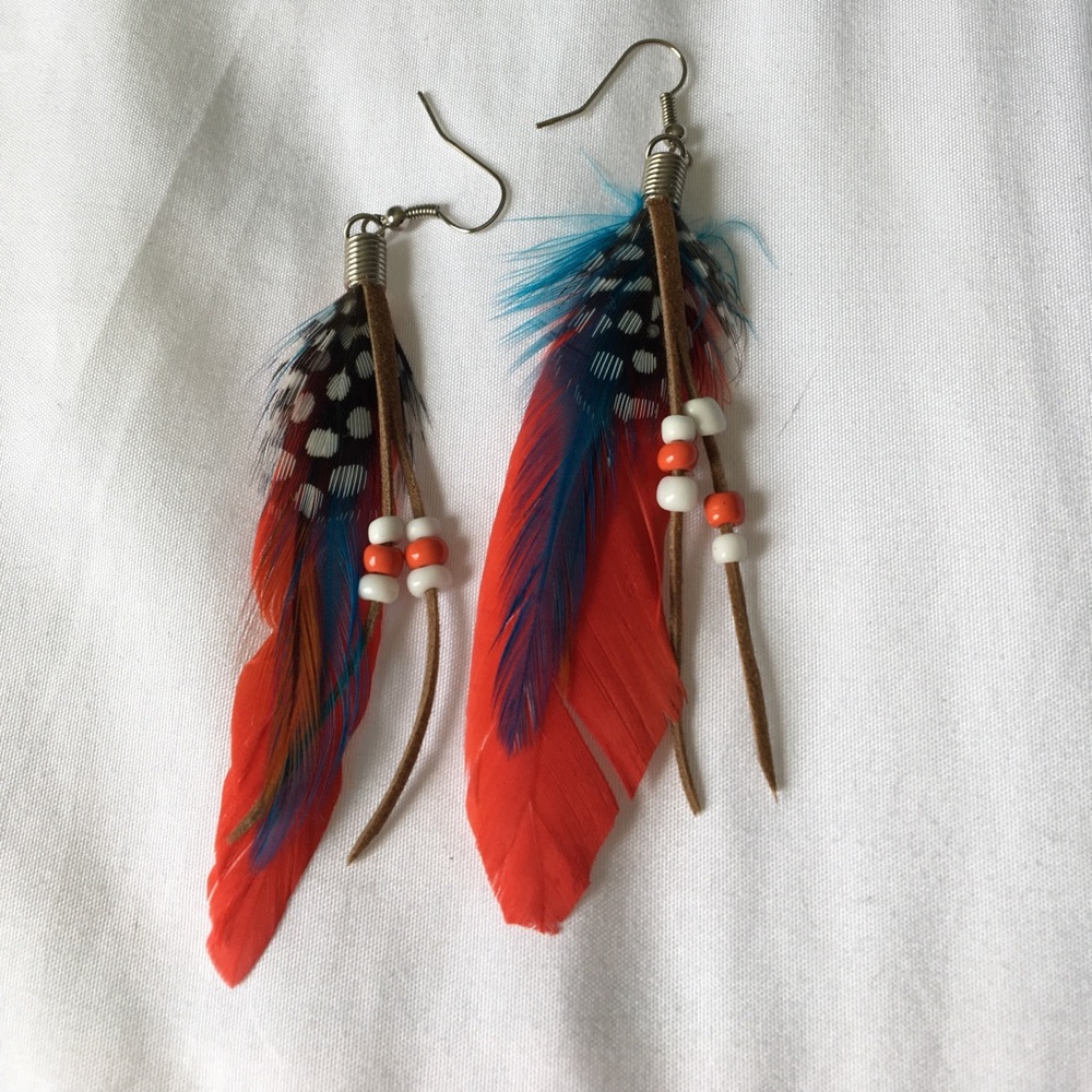 Feather Earrings