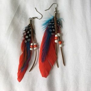 Feather Earrings