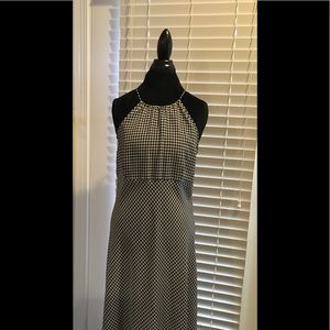 Houndstooth Halter Dress by New York & Company
