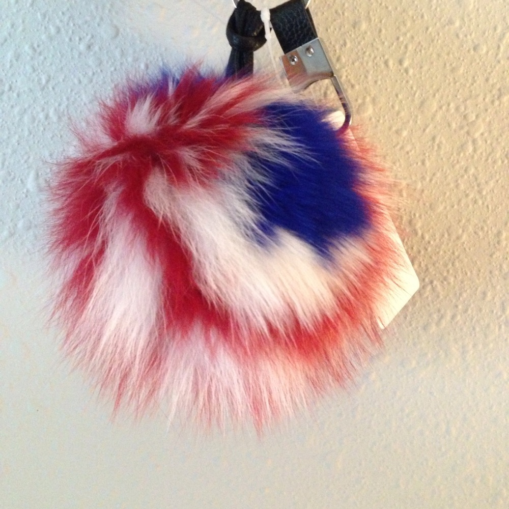 Gorski Fox Fur Keychain w/ Tags