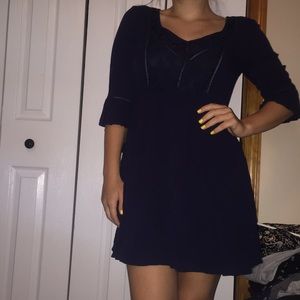 Navy blue dress