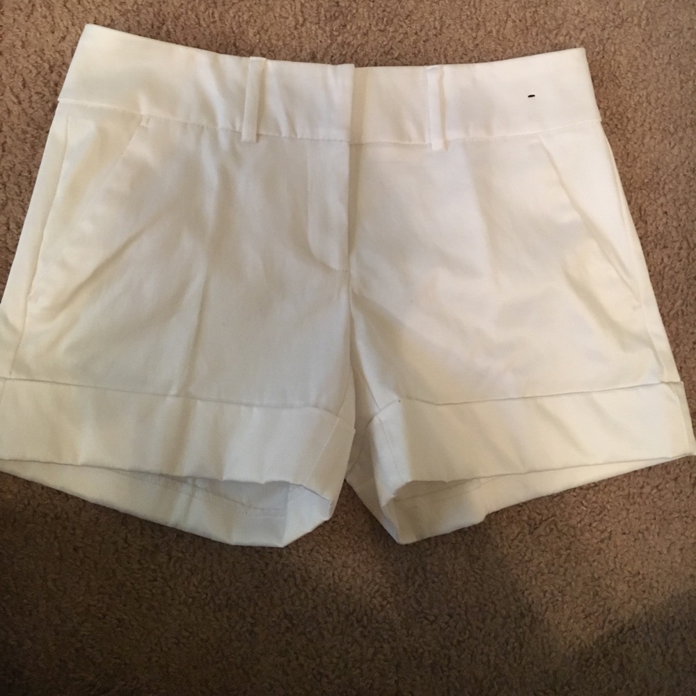 White shorts