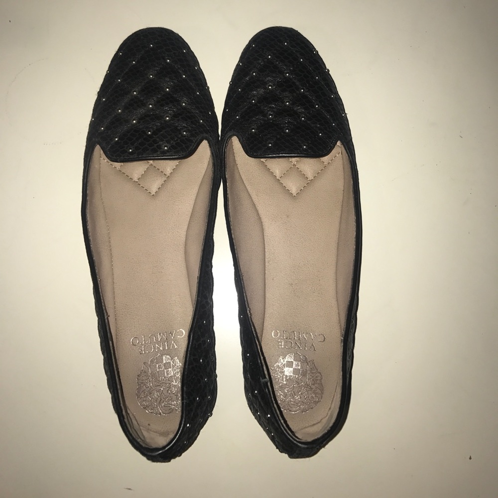 VINCE CAMUTO studded flats